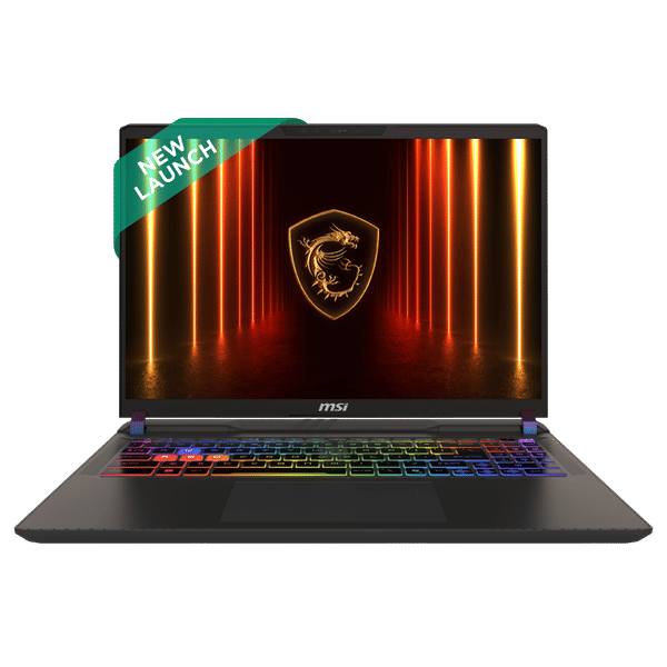 MSI Vector 16 HX AI A2XWHG Intel Core Ultra 7 255HX Gaming Laptop (32GB, 1TB SSD, Windows 11 Home, 12GB Graphics, 16 inch 240 Hz QHD Plus Display, NVIDIA GeForce RTX 5070 Ti, MS Office Home,  Cosmos Gray, 2.7 KG)_1