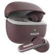 PHILIPS 1000 Series TWS Earbuds with Active Noise Cancellation (13mm Driver, Red Mahogany)_4