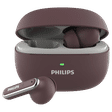 PHILIPS 1000 Series TWS Earbuds with Active Noise Cancellation (13mm Driver, Red Mahogany)_1