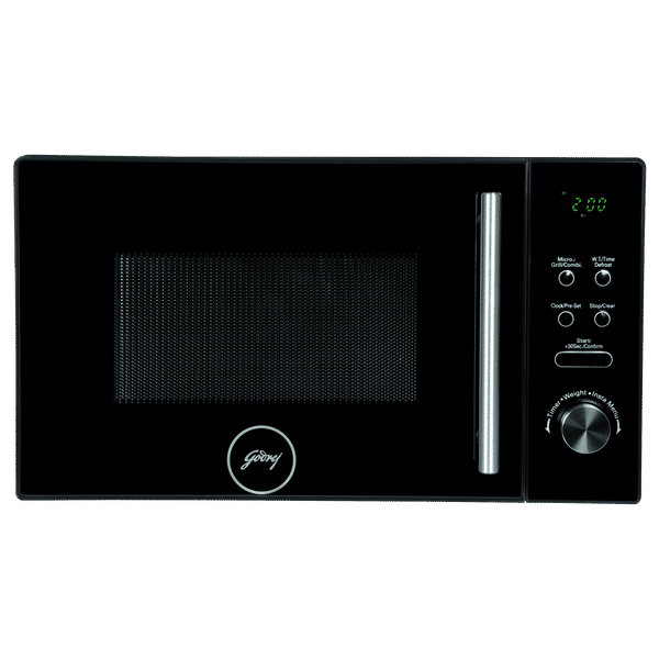 Godrej GMX 20GA9 PLM 20L Grill Microwave Oven with 111 Autocook Menu (Black)_1