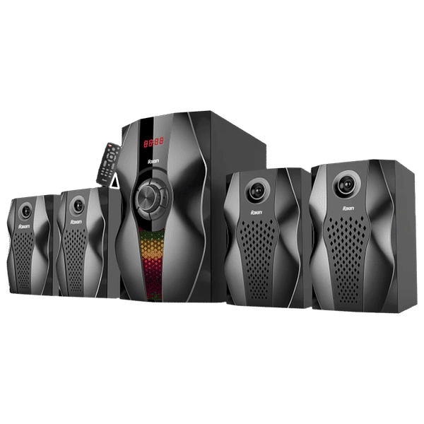 foxin FMS 5450 95W Multimedia Speaker (Dual Connectivity, 4.1 Channel, Black)_1