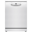 BOSCH Series 6 14 Place Settings Free Standing Dishwasher with Glass Protection Technology (Pre-rinse Required, White)_1