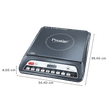 Prestige PIC 20 NEO 1600W Induction Cooktop with 8 Preset Menus_2