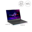 ASUS ROG Strix G16 G614JI-BG711WS Intel Core i7 13th Gen Gaming Laptop (16GB, 1TB SSD, Windows 11 Home, 8GB Graphics, 16 inch 165 Hz WUXGA IPS Display, NVIDIA GeForce RTX 4070, MS Office Home and Student 2021, Eclipse Gray, 2.5 KG)_2
