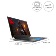 DELL Alienware X16 R2 Intel Core Ultra 9 Gaming Laptop (32GB, 1TB SSD, Windows 11 Home, 8GB Graphics, 16 inch 240 Hz QHD Plus Display, NVIDIA GeForce RTX 4070, MS Office 2021, Lunar Light, 2.55 KG)_2