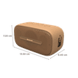 Honeywell Suono P100 5W Portable Bluetooth Speaker (IPX7 Water Proof, 52 mm Drivers, 5.0 Channel, Beige)_2