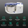 Elgi Ultra Bigg Plus 2.5 Litres 2 Stones Wet Grinder (Multi Utility Drum, White)_2