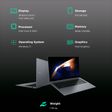 SAMSUNG Galaxy Book4 360 Intel Core 5 Touchscreen 2-in-1 Laptop (16GB, 512GB SSD, Windows 11 Home, 15.6 inch FHD AMOLED Display, MS Office 2021, Gray, 1.46 KG)_3