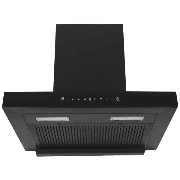 KAFF ASHPRO DHC 60cm 1200m3/hr Ducted Auto Clean Wall Mounted Chimney with Touch Control Panel (Black)_1