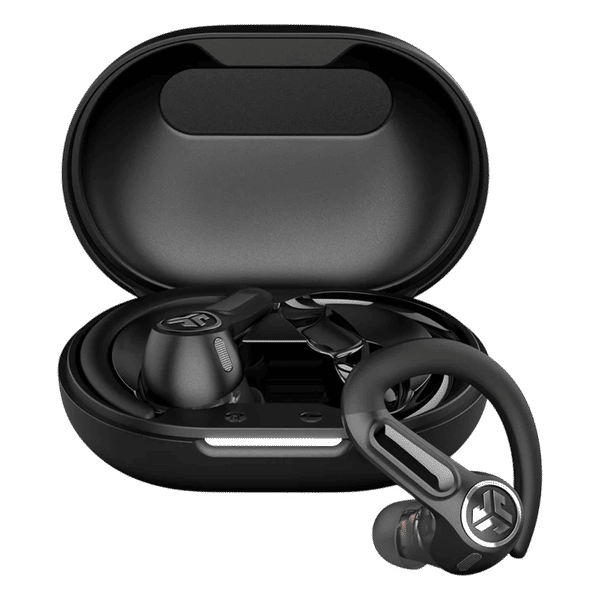 JLAB Epic Sport ANC 3 TWS Earbuds with Hybrid Active Noise Cancellation (IP66 Sweatproof, LDAC Audio, Black)_1