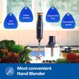 PHILIPS HL1683/00 300 Watt Hand Blender (SmartFlow Technology, Blue)_2