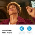 SENNHEISER ACCENTUM 700262 TWS Earbuds with Hybrid Active Noise Cancellation (IP54 Splash Resistant, 28 Hours Battery Life, Black)_3