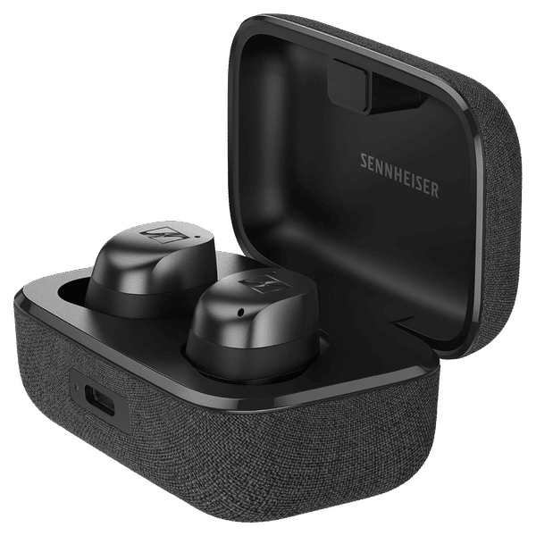 SENNHEISER MOMENTUM True Wireless 4 700365 TWS Earbuds with Adaptive Noise Cancellation (IP54 Dust & Splash Resistant, Auracast Support, Black Graphite)_1
