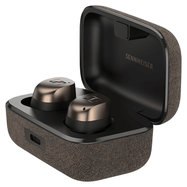 SENNHEISER MOMENTUM True Wireless 4 700367 TWS Earbuds with Adaptive Noise Cancellation (IP54 Dust & Splash Resistant, Auracast Support, Black Copper)_1