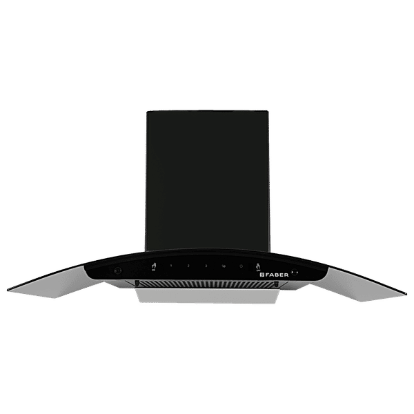 FABER FLORENCE IN FL SC HC BK 90cm 1200m3/hr Ductless Auto Clean Wall Mounted Chimney with Gesture Control (Black)_1