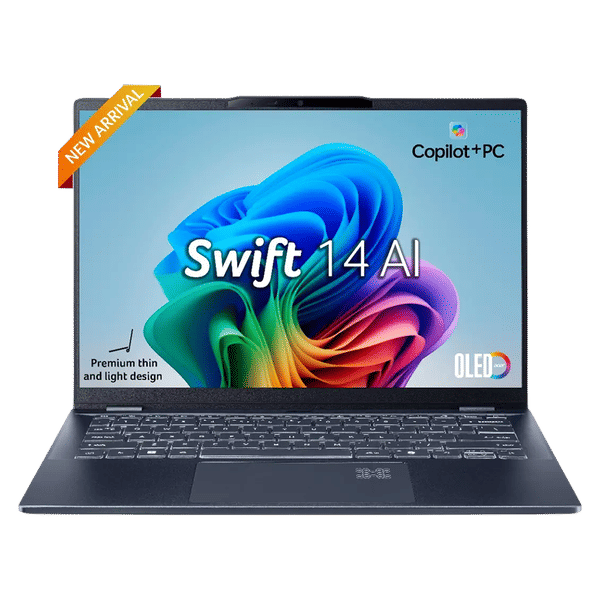 acer Swift 14 AI SF14-51 Intel Core Ultra 7 Thin & Light Laptop (16GB, 1TB SSD, Windows 11 Home, 14 inch OLED WUXGA Display, MS Office, Steam Blue, 1.25 KG)_1