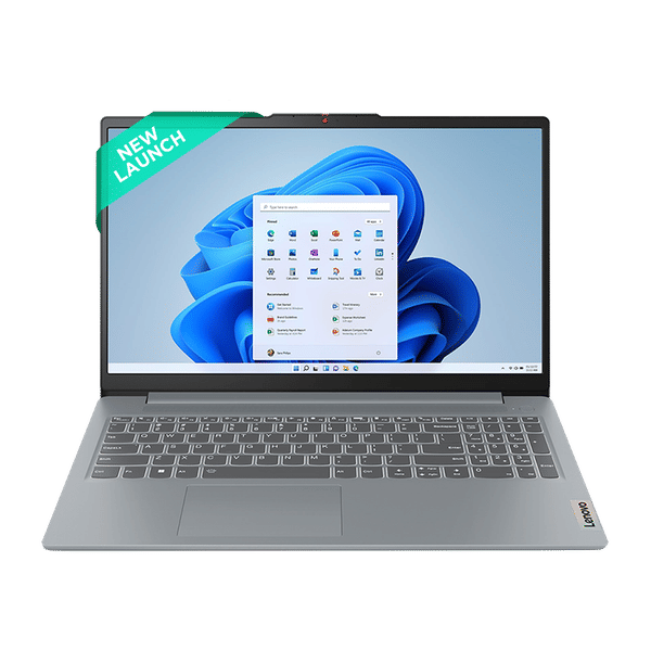 Lenovo IdeaPad Slim 3 15IRU8 Intel Core i3 13th Gen Thin & Light Laptop (8GB, 512GB SSD, Windows 11 Home, 15.6 inch Full HD Display, MS Office Home 2024, Arctic Grey, 1.62 KG)_1