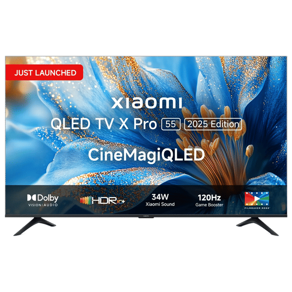 Xiaomi X Pro Series 139.7 cm (55 inch) 4K Ultra HD QLED Smart Google TV with Google Voice Assistant (2025 model)_1