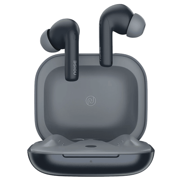 noise Air Buds Pro 6 TWS Earbuds with Active Noise Cancellation (IPX5 Water Resistant, Instacharge, Slate Black)_1