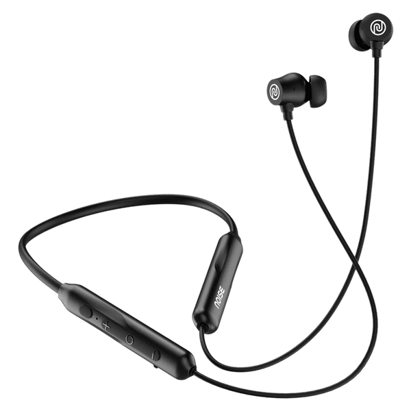 noise Airwave Pro Neckband with Active Noise Cancellation (IPX5 Water Resistant, Instacharge, Matte Black)_1