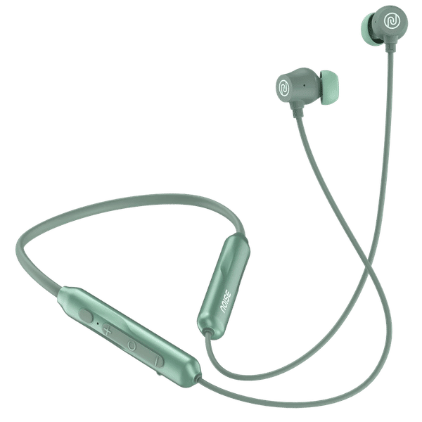 noise Airwave Pro Neckband with Active Noise Cancellation (IPX5 Water Resistant, Instacharge, Metallic Green)_1