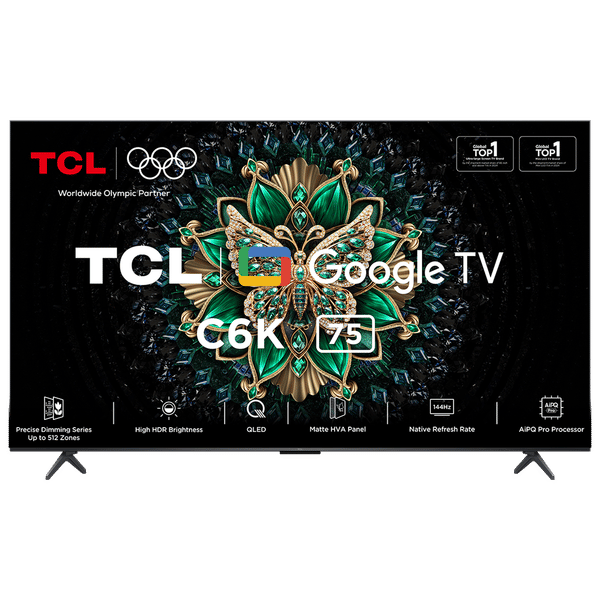TCL C6K 190.5 cm (75 inch) QD-Mini LED 4K Ultra HD Smart Google TV with Google Voice Assistant (2025 model)_1