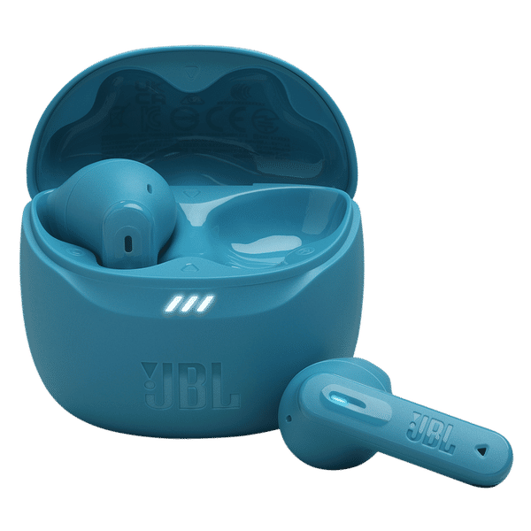 JBL Tune Flex 2 JBLTFLEX2TQE TWS Earbuds with Adaptive Noise Cancellation  (IP54 Dust and Water Resistant, Ambient Aware, Turquoise)_1