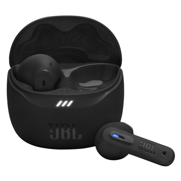 JBL Tune Flex 2 JBLTFLEX2TQE TWS Earbuds with Adaptive Noise Cancellation  (IP54 Dust and Water Resistant, Ambient Aware, Black)_1