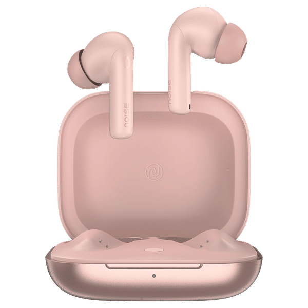 noise Air Buds Pro 6 TWS Earbuds with Active Noise Cancellation (IPX5 Water Resistant, Instacharge, Petal Pink)_1