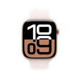 Apple Watch Series 10 GPS+Cellular with Sport Band - M/L (46mm Retina LTPO3 OLED Display, Rose Gold Aluminium Case)_2