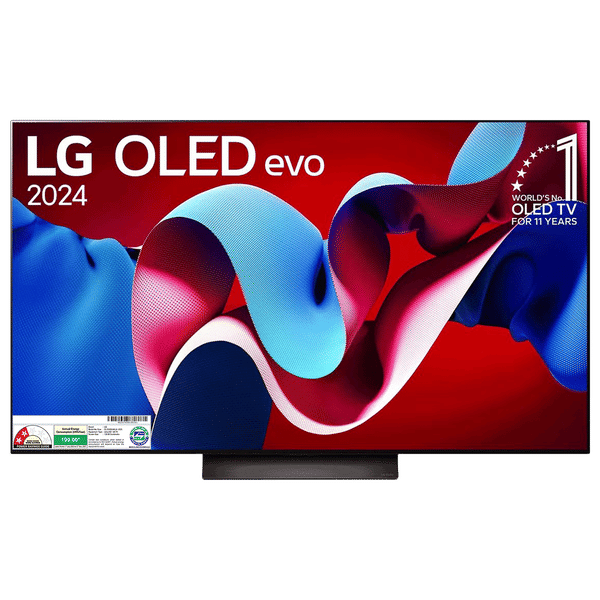 LG evo AI C4 139.7 cm (55 inch) OLED 4K Ultra HD WebOS TV with Dolby Vision and Atmos (2024 model)_1