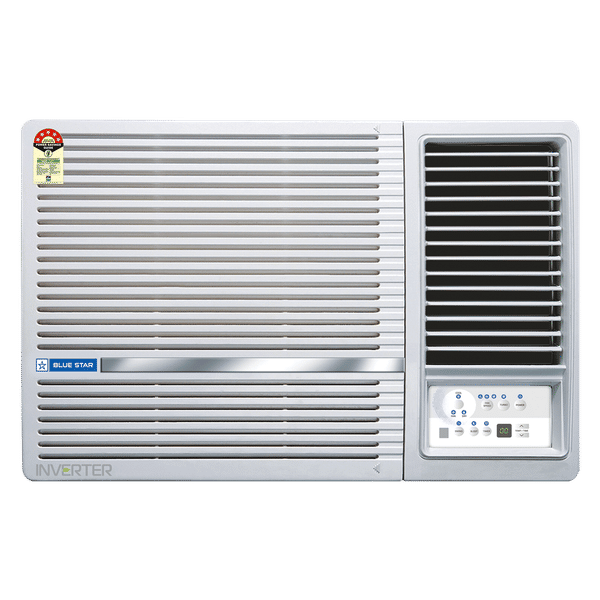 Blue Star L Series 5 in 1 Convertible 1.5 Ton 5 Star Inverter Window AC with Self Diagnosis (Copper Condenser, WID518L)_1