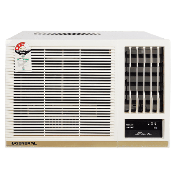 O GENERAL 1.5 Ton 3 Star Non inverter Window AC (Copper Condenser, Cathin Filter, AXGB18BBAA-B)_1