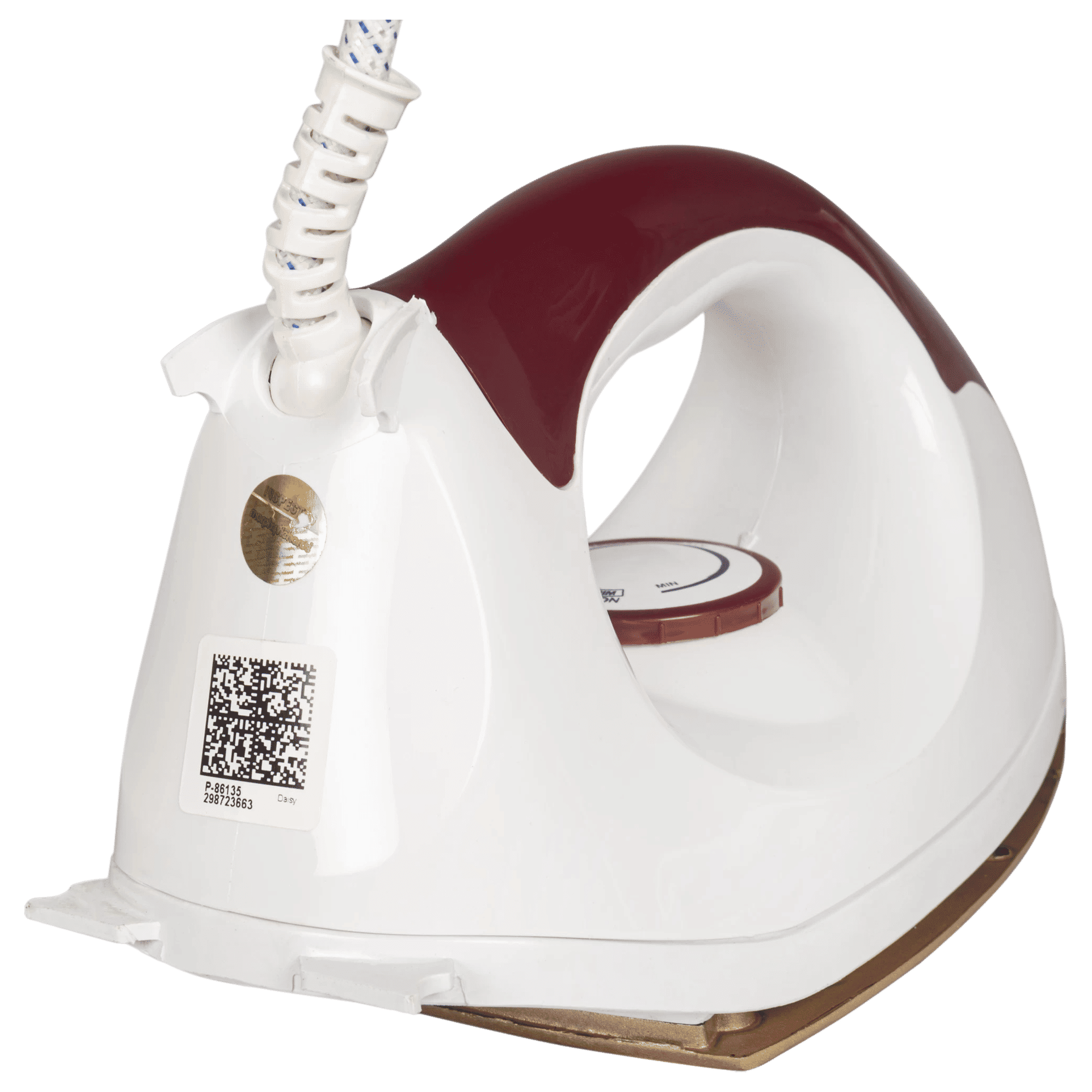 morphy richards Daisy 1000 Watts Dry Iron (German Technology Double Coating, 500057, White)_4