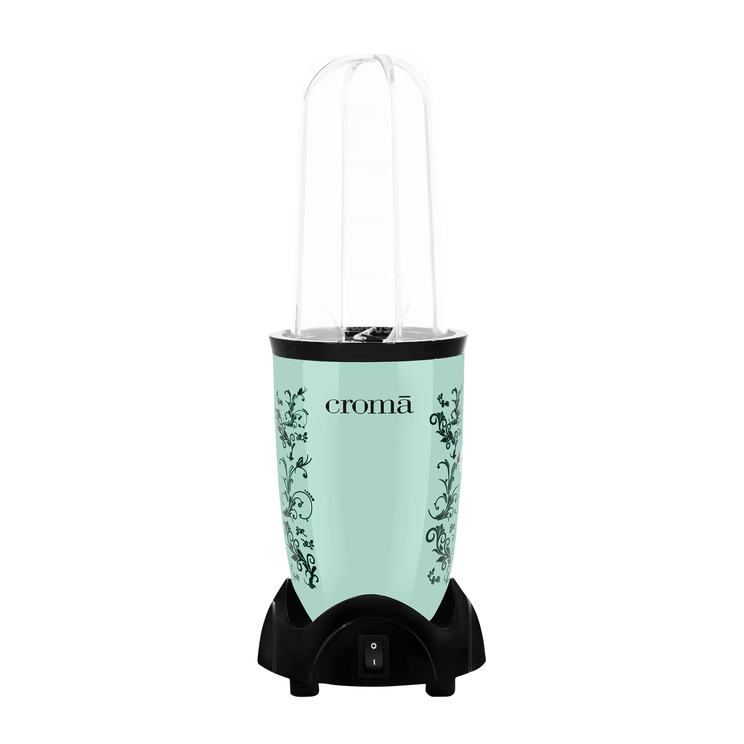 Croma Personal 450 Watt 5 Jars Blender (21500 RPM, Overload Protection, Teal Green)_9