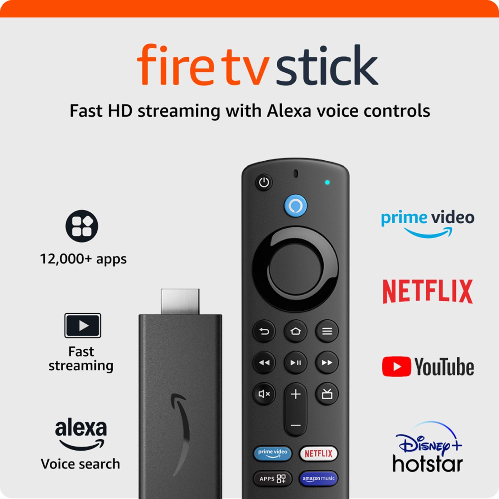 Amazon Fire TV Stick Full HD Streaming Device with Alexa Voice Search (Dolby Atmos, HDR10+, Dual-Antenna Wi-Fi, Black) Amazon Fire TV Stick Full HD Streaming Device with Alexa Voice Search (Dolby Atmos, HDR10+, Dual-Antenna Wi-Fi, Black)_7