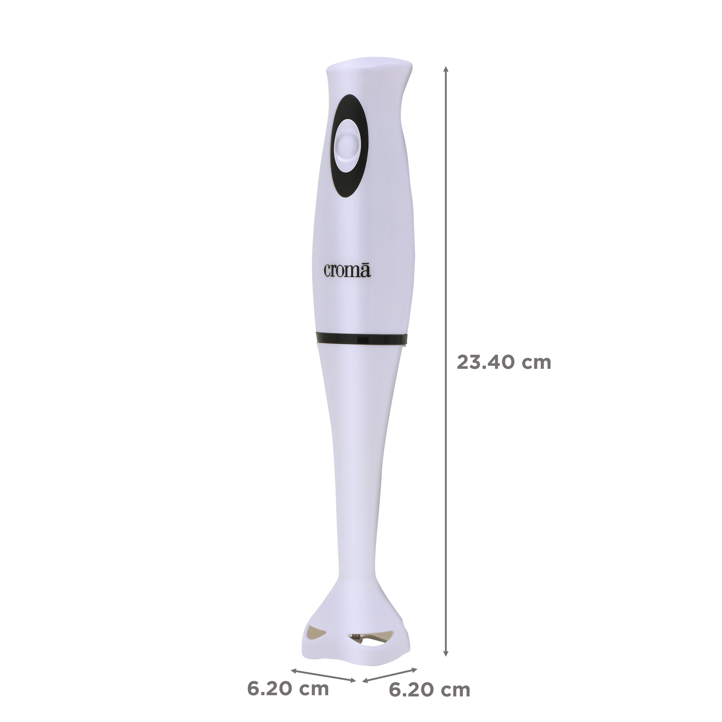 Croma 200 Watt Hand Blender (Thermal Overload Protection, White)_3