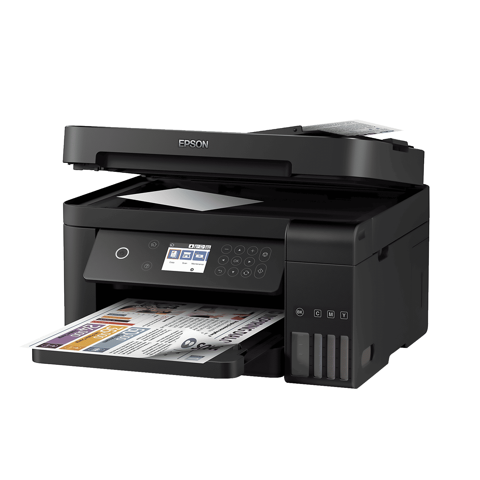 EPSON EcoTank Multi Function Wi-Fi Ink Tank Printer with Auto Duplex (LCD Screen, Black)_2