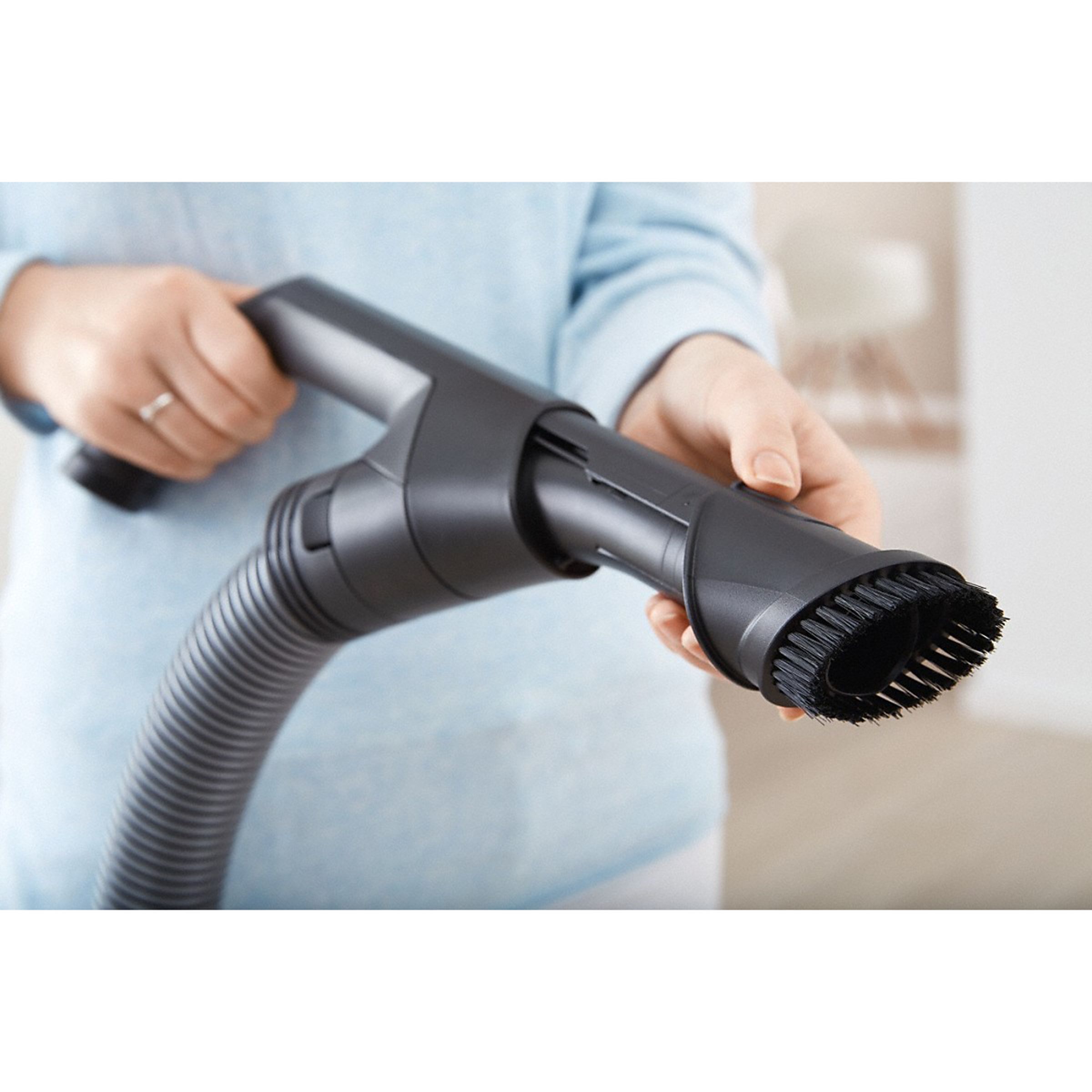 Miele Blizzard CX1 1100W Dry Vacuum Cleaner with Vortex Technology (Hygienic Emptying, Graphite Grey)_4