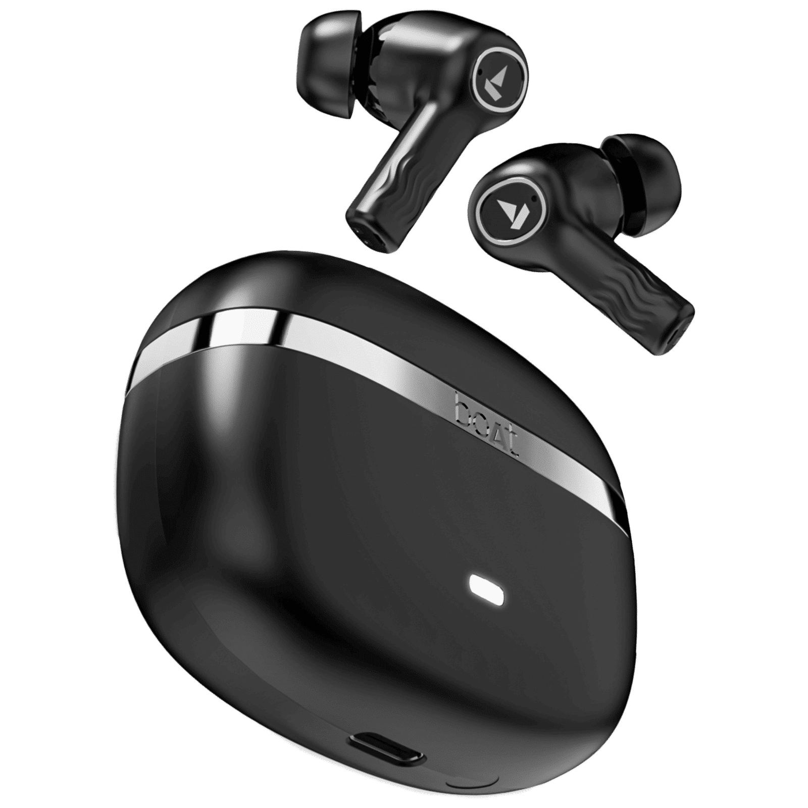 boAt Nirvana Ion TWS Earbuds with Environmental Noise Cancellation (IPX4 Water Resistant, 120 Hours Playback, Charcoal Black) boAt Nirvana Ion TWS Earbuds with Environmental Noise Cancellation (IPX4 Water Resistant, 120 Hours Playback, Charcoal Black)_1