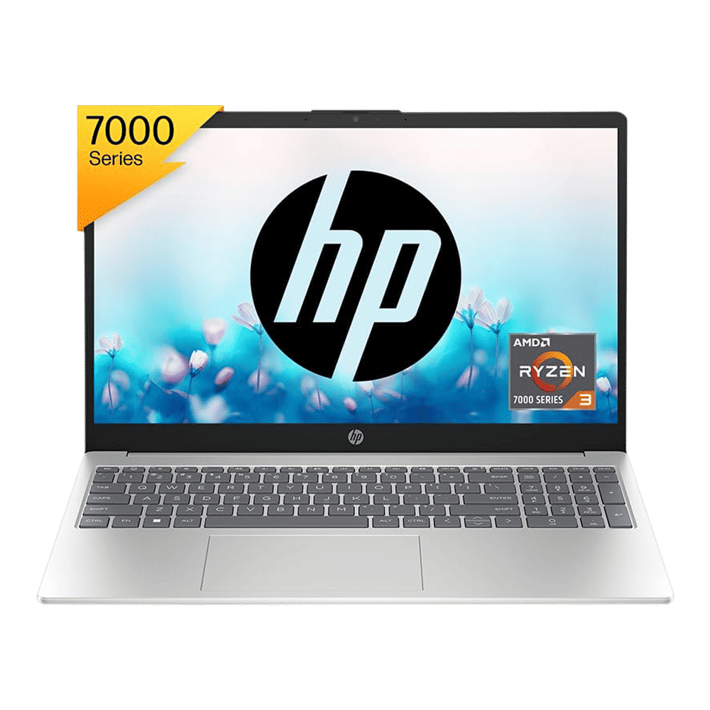 HP 15-fc0026AU AMD Ryen 3 Thin and Light Laptop (8GB, 512GB SSD, Windows 11 Home, 15.6 inch FHD Display, MS Office 2021, Natural Silver, 1.75 KG) HP 15-fc0026AU AMD Ryen 3 Thin and Light Laptop (8GB, 512GB SSD, Windows 11 Home, 15.6 inch FHD Display, MS Office 2021, Natural Silver, 1.75 KG)_1