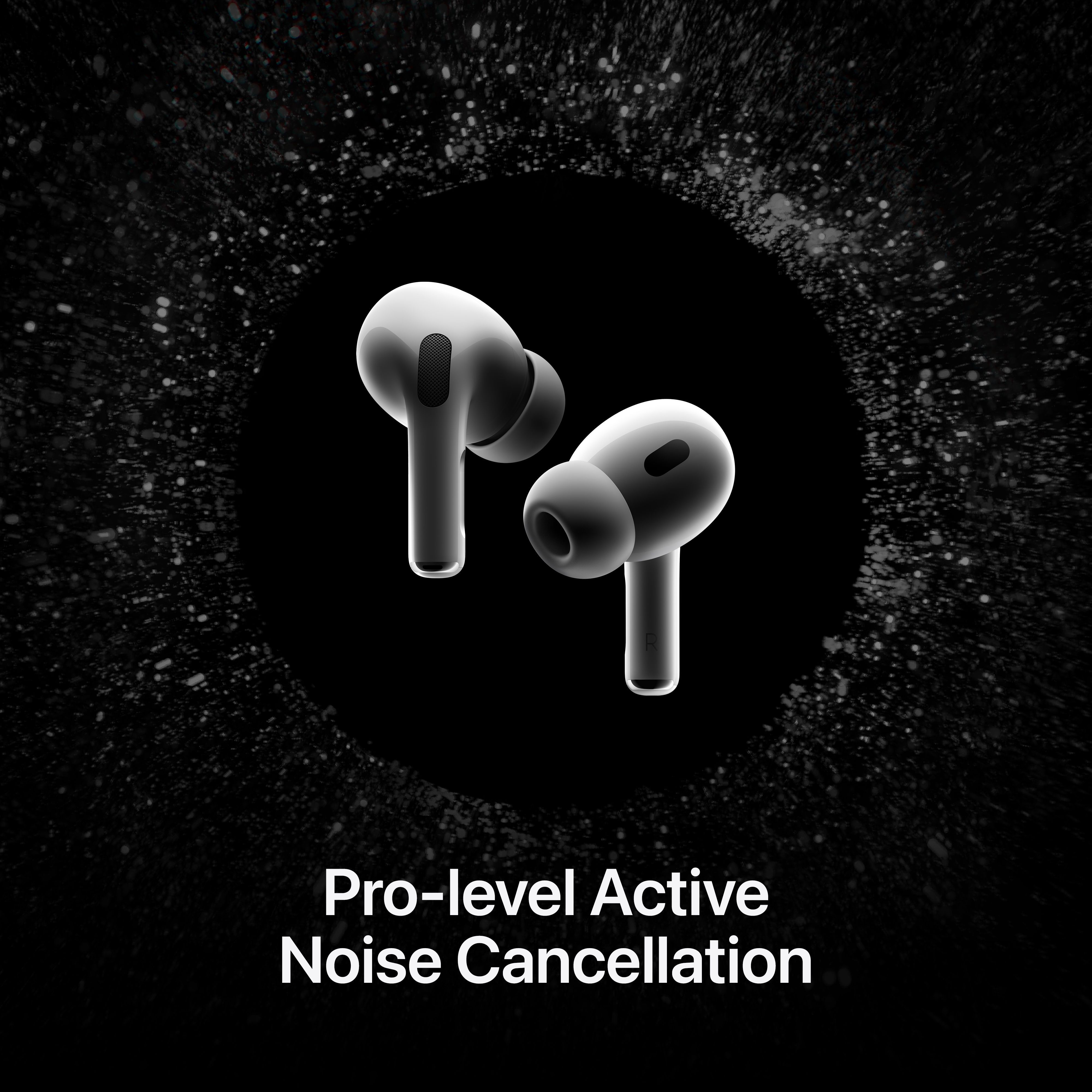 Apple AirPods Pro (2nd Generation-USB C) TWS Earbuds with Active Noise Cancellation (IP54 Water Resistant, MagSafe Case, White)_3