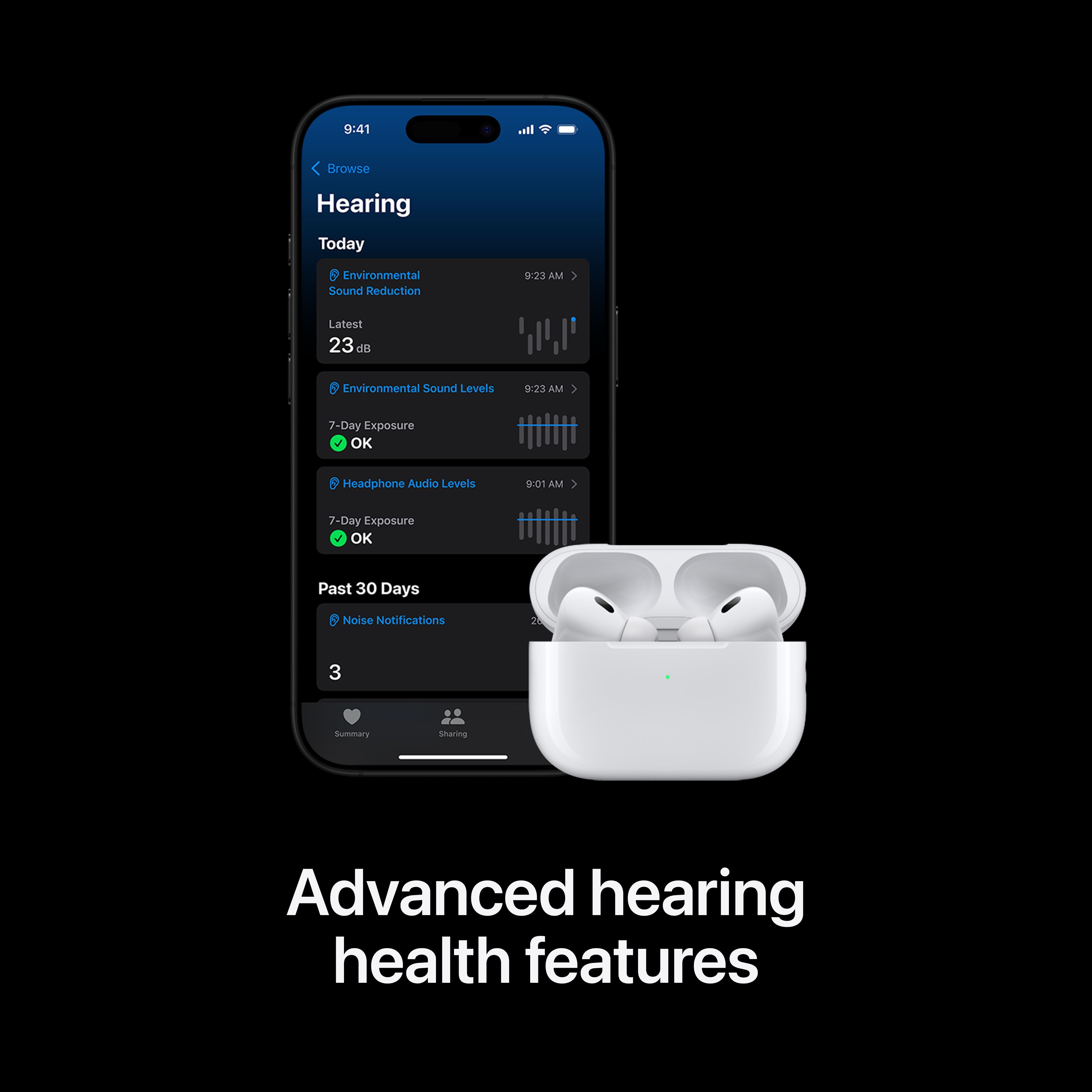 Apple AirPods Pro (2nd Generation-USB C) TWS Earbuds with Active Noise Cancellation (IP54 Water Resistant, MagSafe Case, White)_4