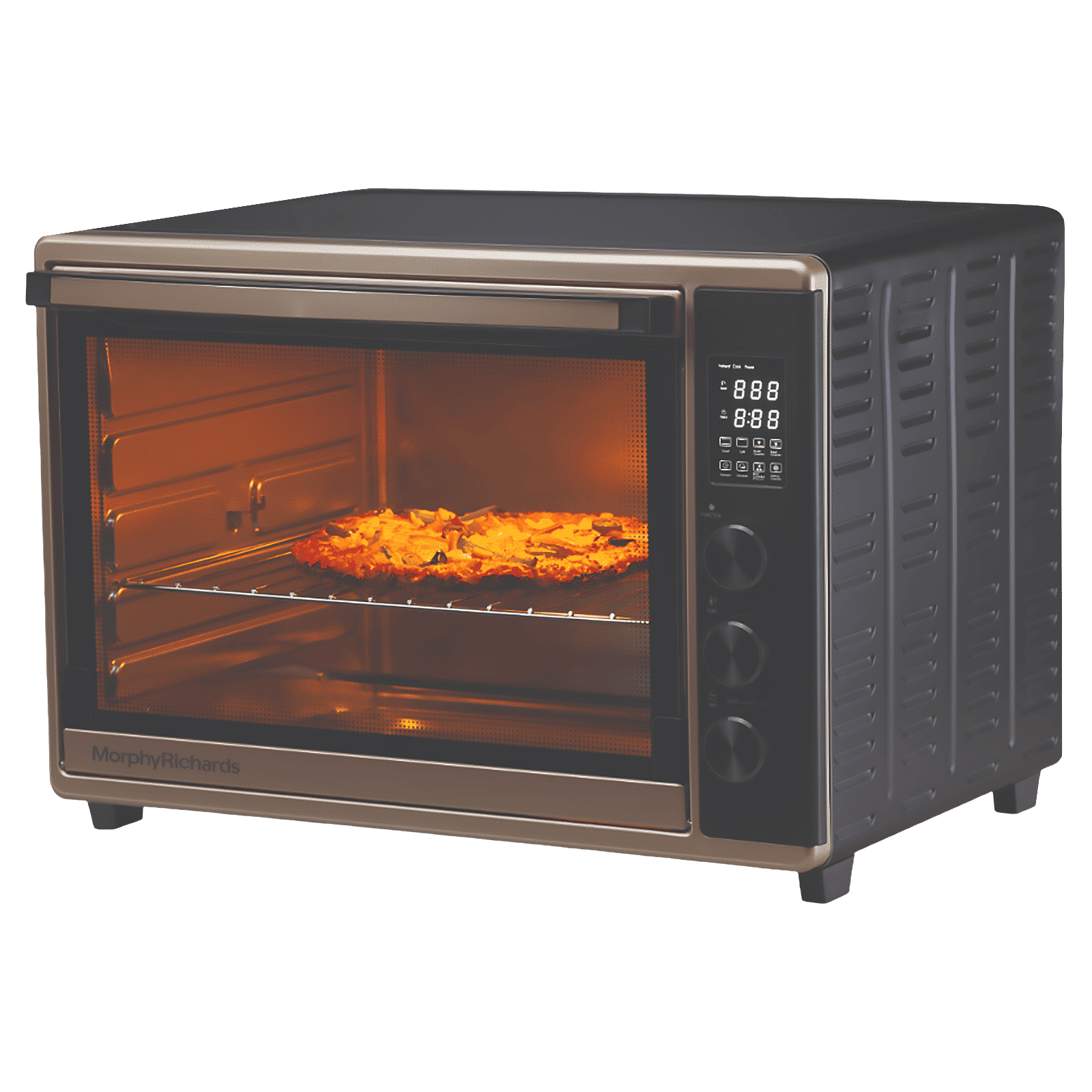 morphy richards 52RCD Digi 52L Oven Toaster Grill with 8 Preset Menus (510061, Champagne Gold and Black) morphy richards 52RCD Digi 52L Oven Toaster Grill with 8 Preset Menus (510061, Champagne Gold and Black)_5