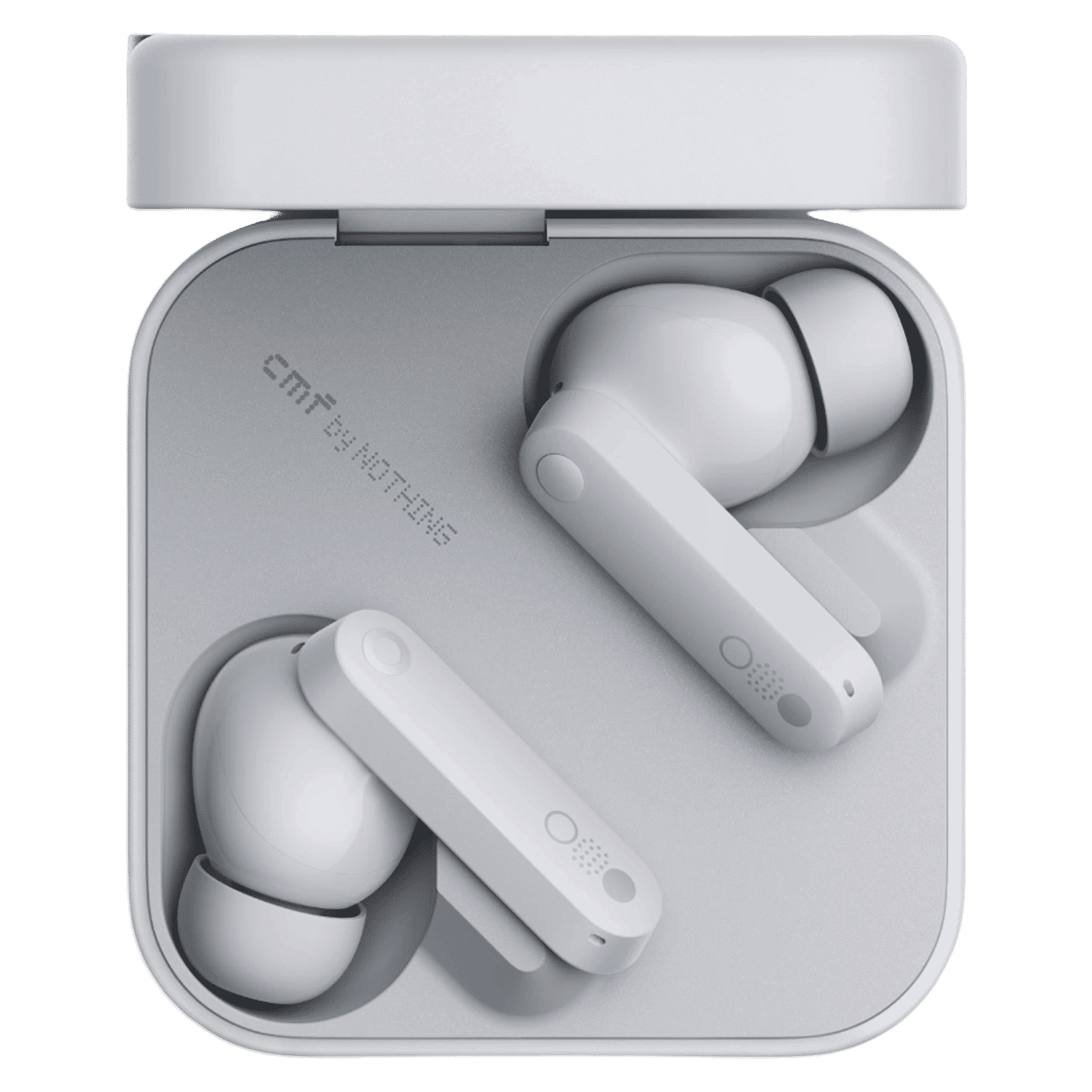 Nothing CMF TWS Earbuds with Active Noise Cancellation (IP54 Water & Dust Resistant, Ultra Bass Technology, Light Grey)_5