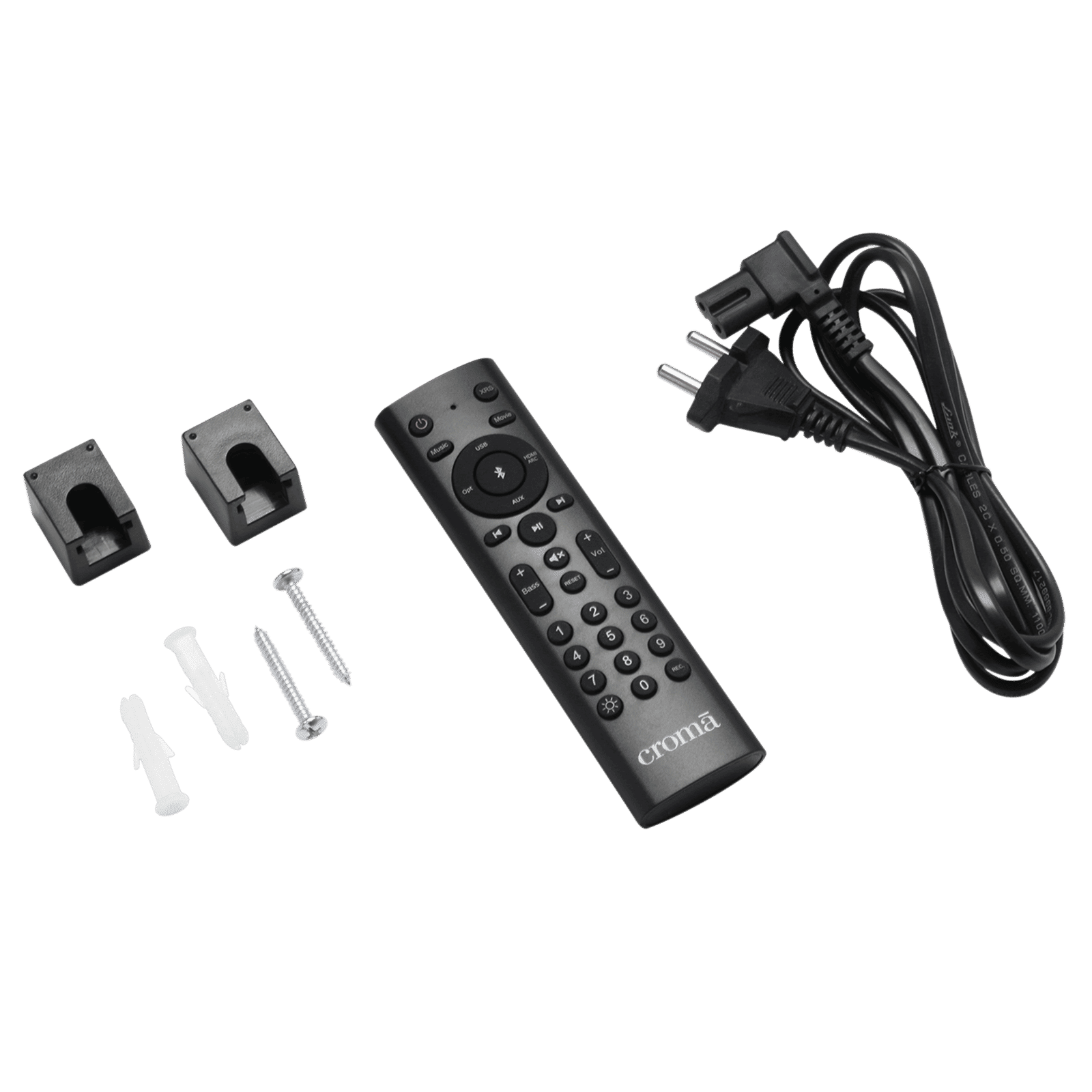 Croma 120W Soundbar with Remote (Preset EQ Modes, 2.1 Channel, Black)_13