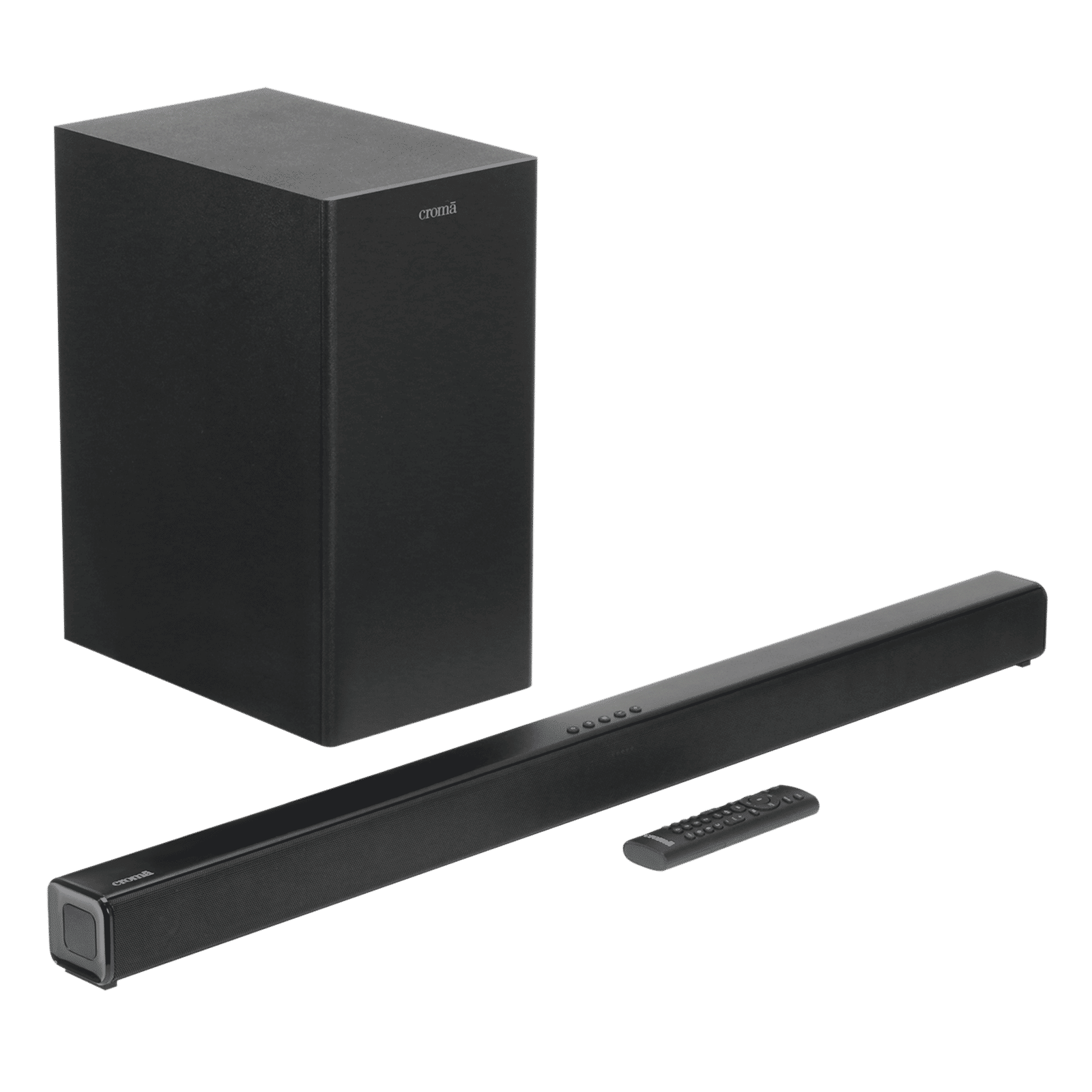 Croma 120W Soundbar with Remote (Preset EQ Modes, 2.1 Channel, Black)_4