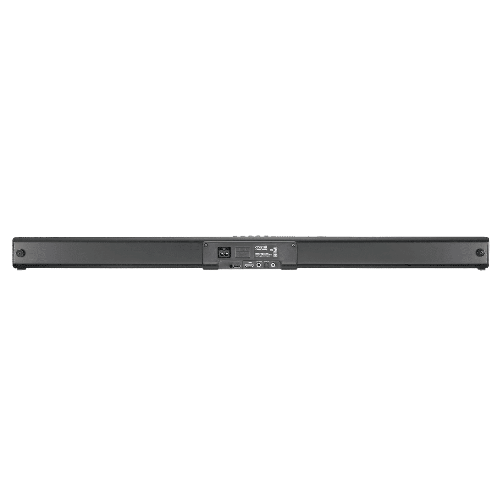 Croma 120W Soundbar with Remote (Preset EQ Modes, 2.1 Channel, Black)_6
