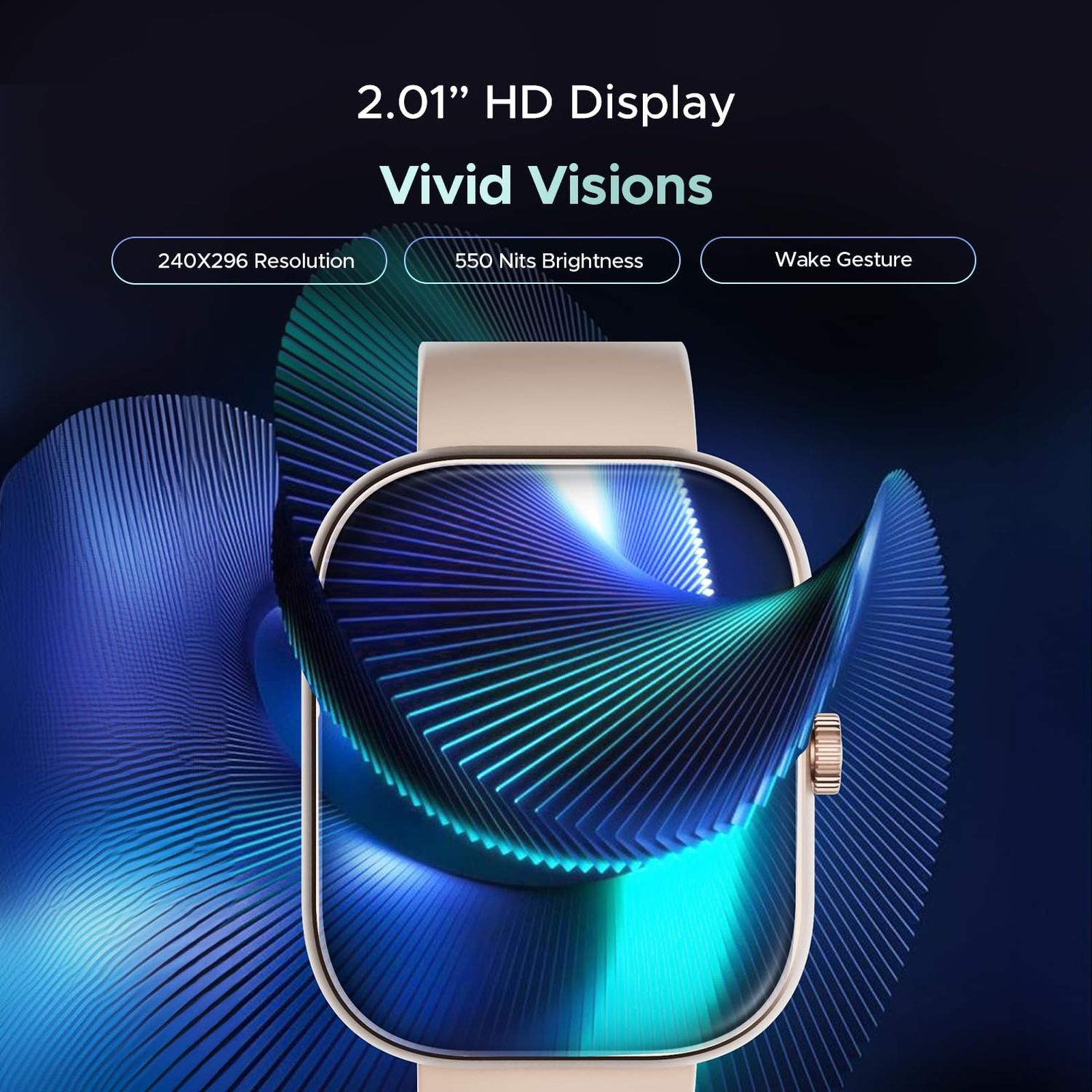 boAt Wave Sigma 3 Smartwatch with Bluetooth Calling (51.05mm HD Display, IP67 Sweat, Dust & Water Resistant, Cherry Blossom Strap)_3