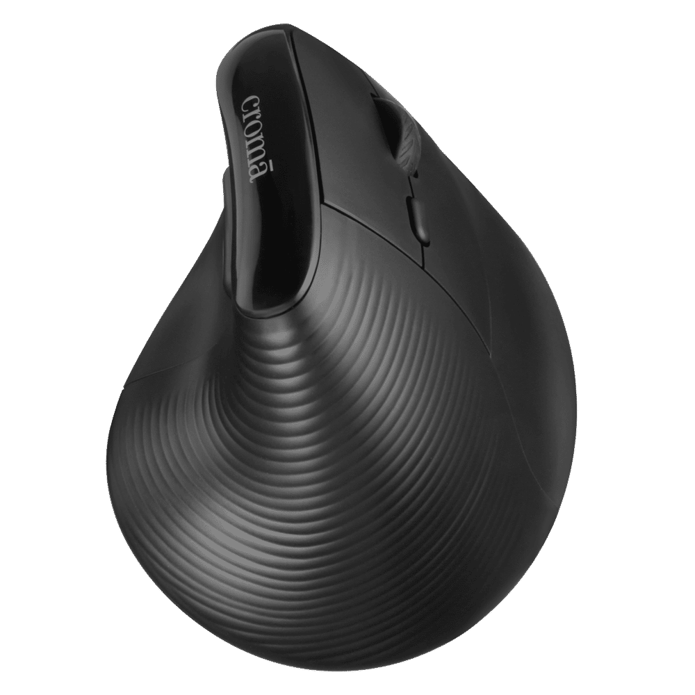 Buy Croma Wireless Mouse with Ergonomics Design (4000 DPI Adjustable, 6 ...